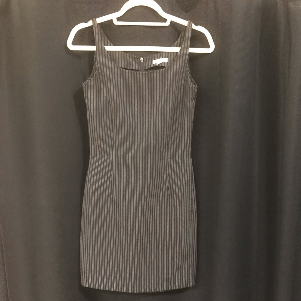 ❌ Sold ❌ Bodycon Pinstripe Mini Dress